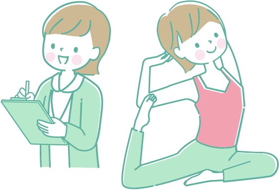 ワークライフバランスのイラスト